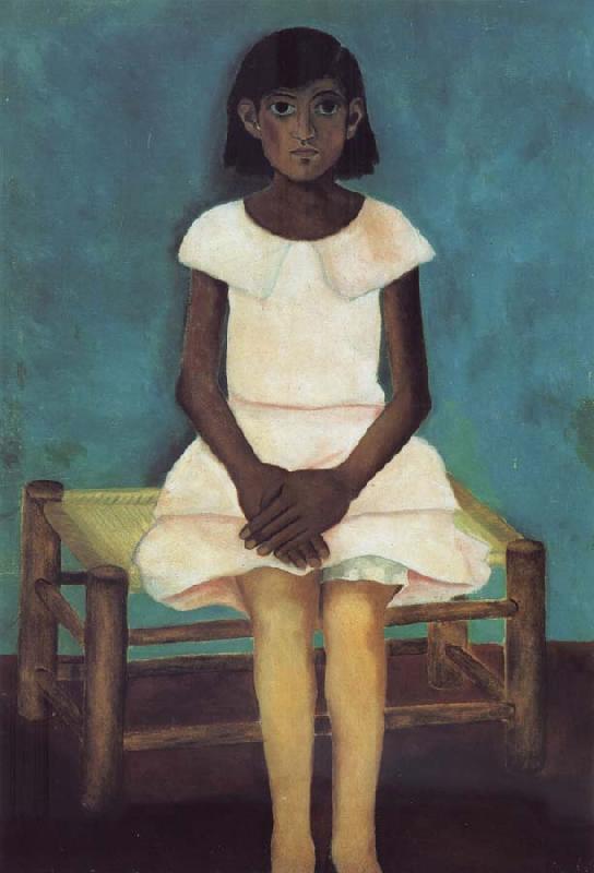 Frida Kahlo Portrait of a Girl